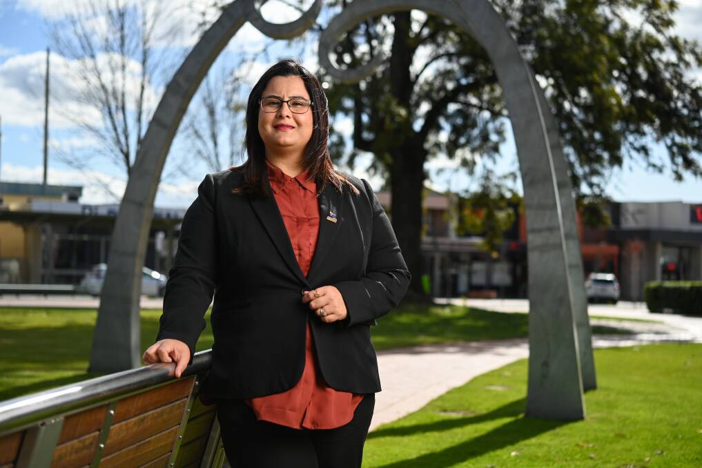 'EVERY WOMAN IS STRONG': Rupinder Kaur has been recognised by Zonta Albury-Wodonga for her work in helping other victims of family violence.