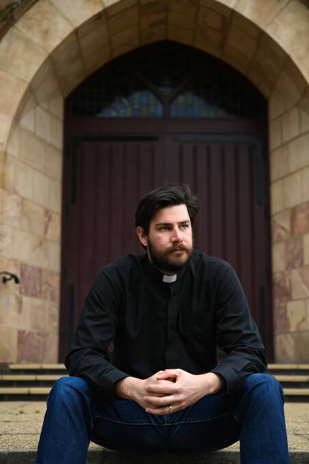SHARED GRIEF: Father Mitch Porter, the former minister for All Saints Anglican Church in Corryong, says suicide is an issue we all bear. Picture: MARK JESSER