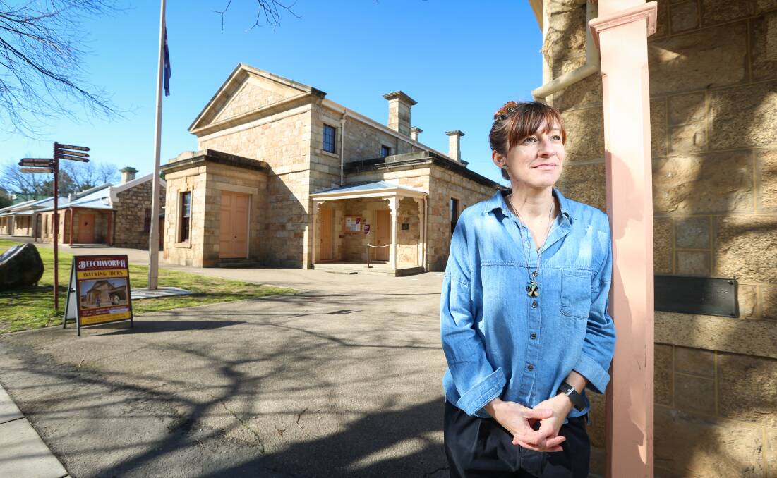 REFRESH: Beechworth resident Erin Davis-Hartwig (above) believes the project will attract tourists and encourage locals to take a fresh look at the town's well-preserved history.