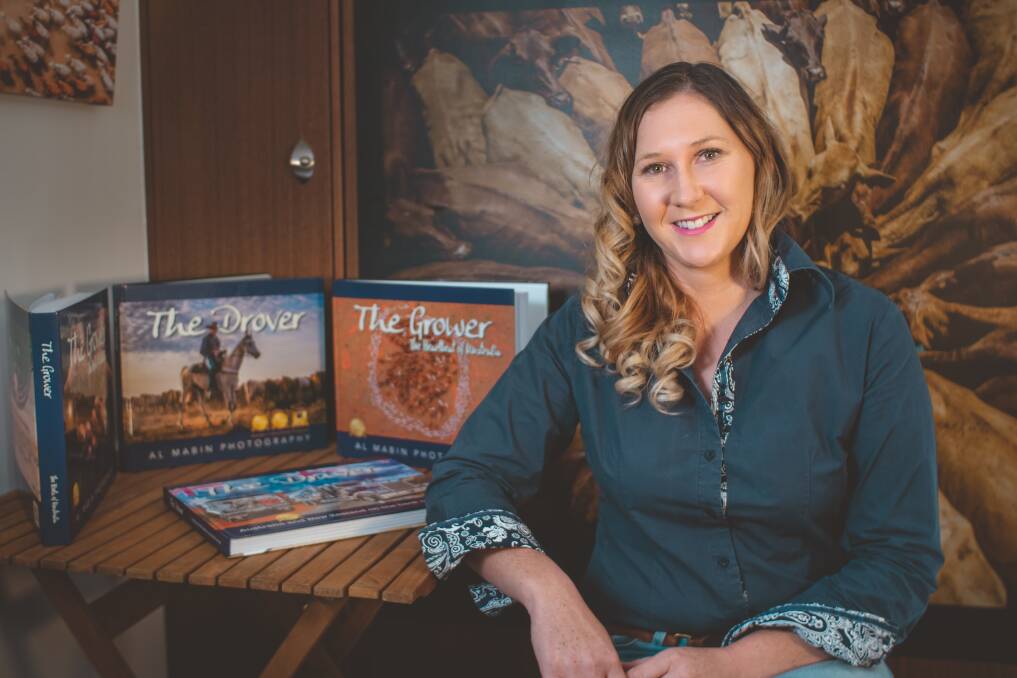 WELL-TRAVELLED: Alice Mabin interviewed 500-plus farmers to produce two books celebrating Australia's agricultural industry.