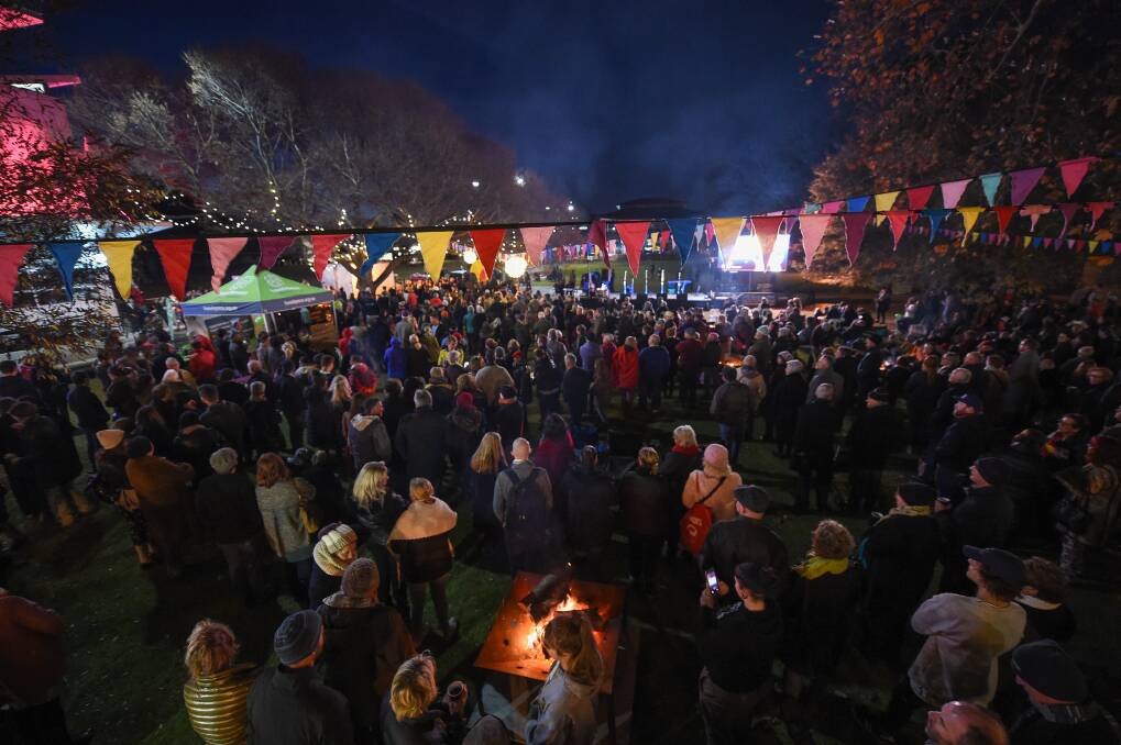 SHARED SOLACE: Communities across Australia are being encouraged to follow the example of the Albury-Wodonga Winter Solstice event, now in its sixth year, and hold their own gatherings to shine a light on mental illness.