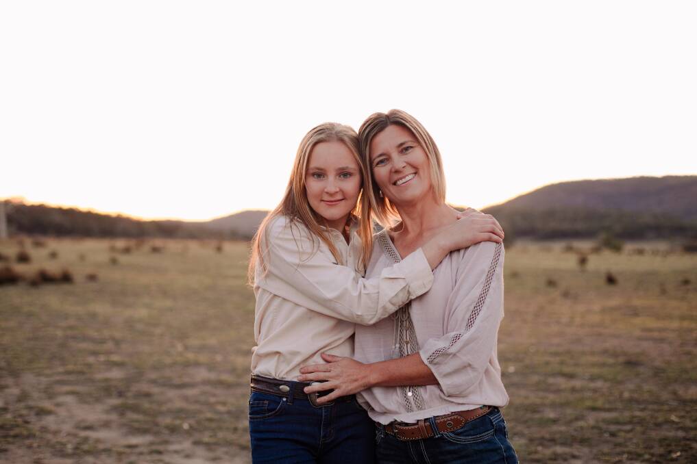 HUGE RESPONSE: Elzette Connan, pictured with her daughter Megan, has been overwhelmed by the response to her idea to lift the spirits of women in drought-stricken regions.