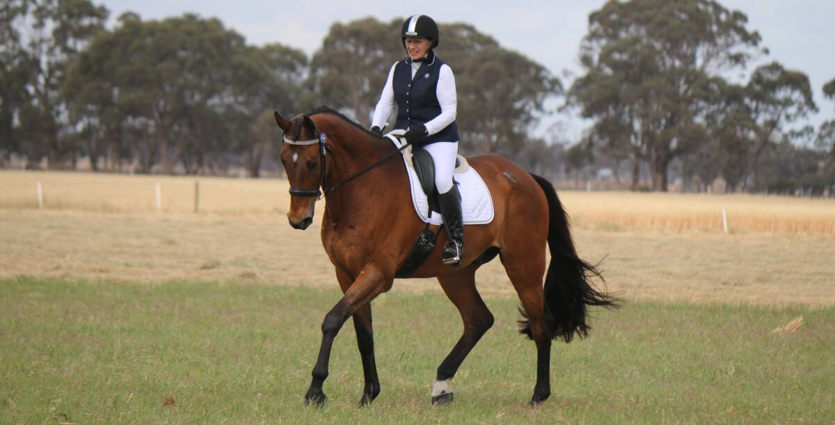LONG PARTNERSHIP: Kay Harding, 66, with the now-retired Jirrima Variety Show (aka "Festy") ... Kay has made a fantastic recovery to riding after a serious brain injury. Pictures: SUPPLIED