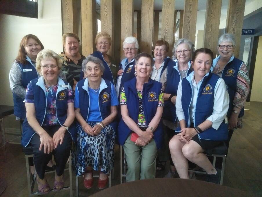 DREAM TEAM: Pleasant Hills CWA members (at back) Nett Maloney (secretary), Narelle Morey, Bev Frohling (treasurer), Margaret Hasler, Lyn Lieschke, Marie Solyk and Wendy Crosby with (front) Lyn Jacobsen (president), Eunice McRae, Bev McLellan and Toni Hasler. Picture: SUPPLIED