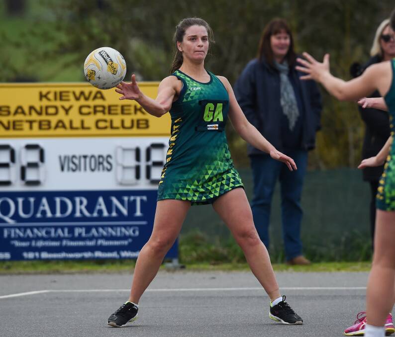 Emily Rodd has enjoyed another strong season for Tallangatta. The Hoppers will play either Kiewa-Sandy Creek or Rutherglen in next weekend's grand final.