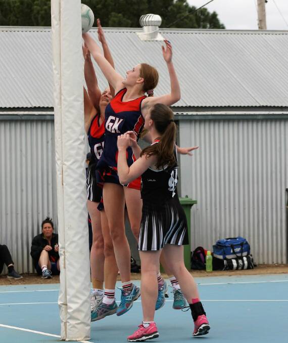 Young Demon defender Holly Murphy in action at Walbundrie.