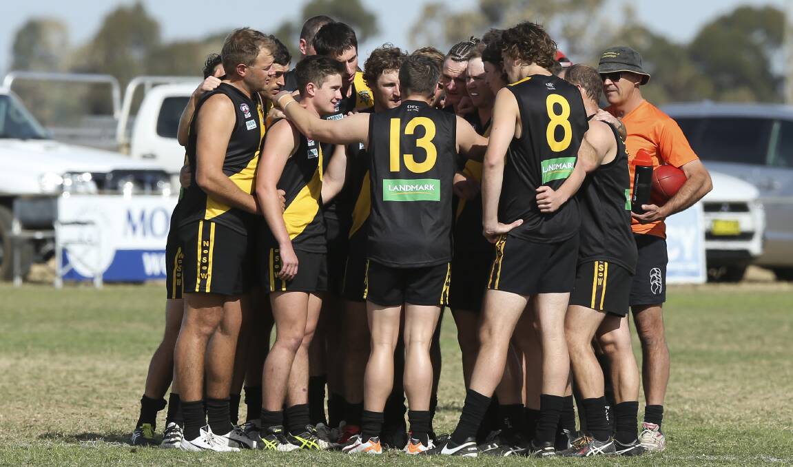Motivated: Osborne will be eager to keep its unblemished record intact with a win over the Murray Magpies on Saturday.