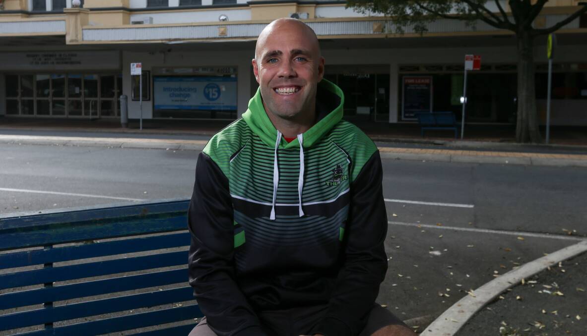 Albury Thunder coach Adrian Purtell used rugby league as a distraction after being diagnosed with cancer. He believes the Albury Wodonga Regional Cancer Centre is a godsend for the Border.