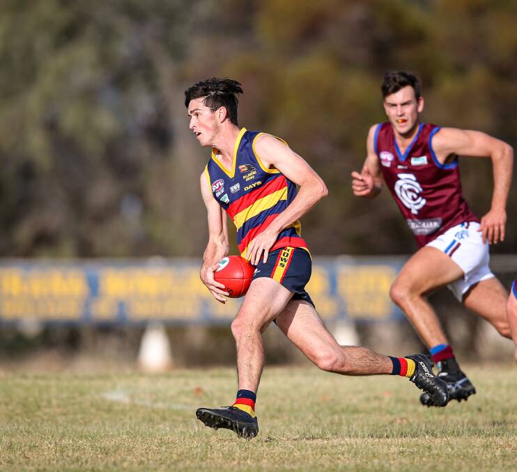 Midfielder Nick Morris has used his pace to be a star for Billabong Crows.