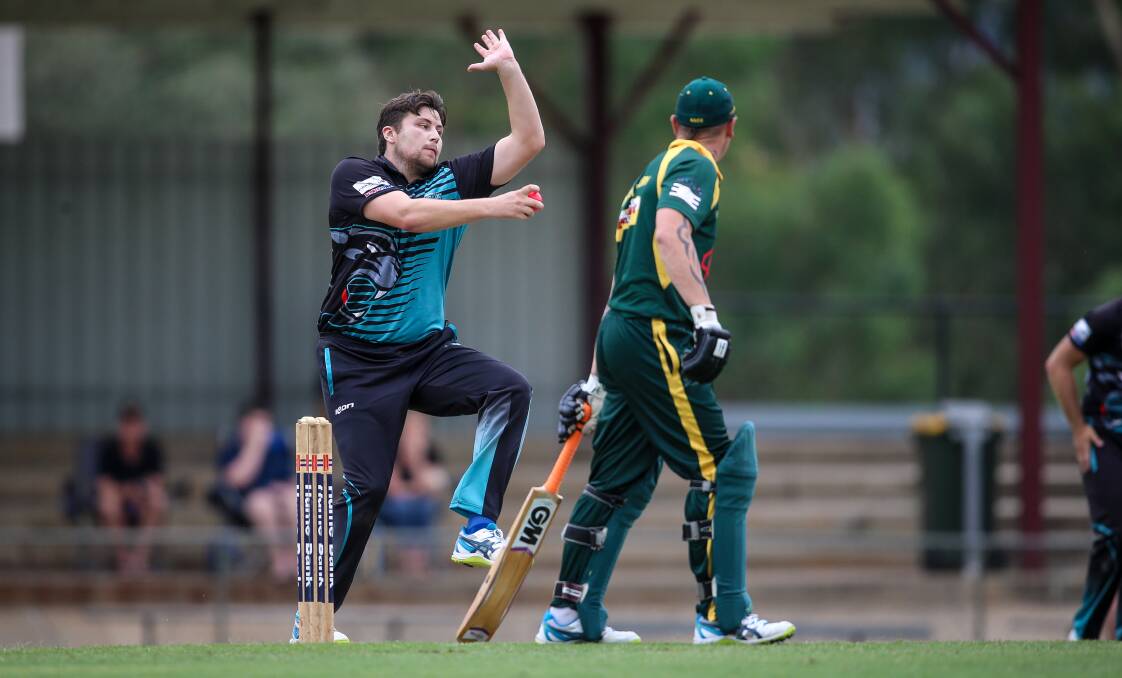 Lavington's Michael Galvin picked up the crucial wicket of Greg Daniel for 14.