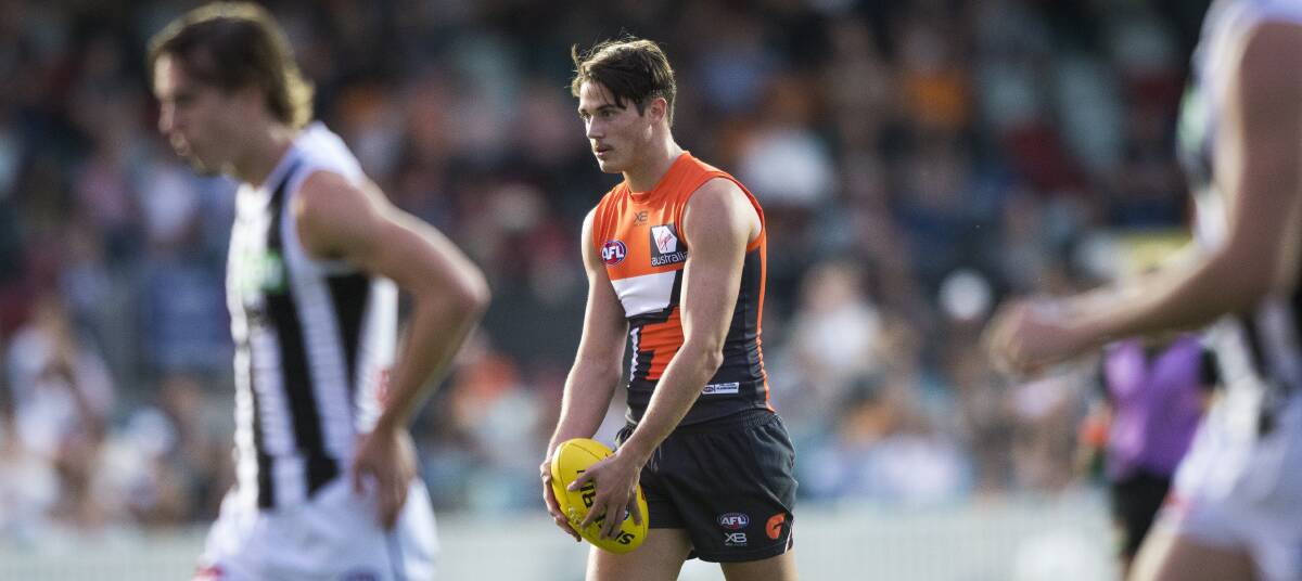 Lachie Tiziani hasn't played since April, 2018, when he badly injured his knee in the NEAFL. The young forward hoped to make his comeback for Albury this year..