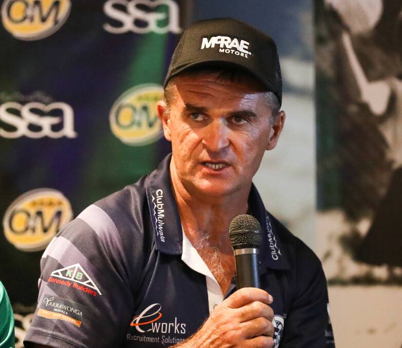 Yarrawonga is set to waste no time in its search to find a replacement for coach Damien Sexton (pictured). Sexton has had three years in charge.
