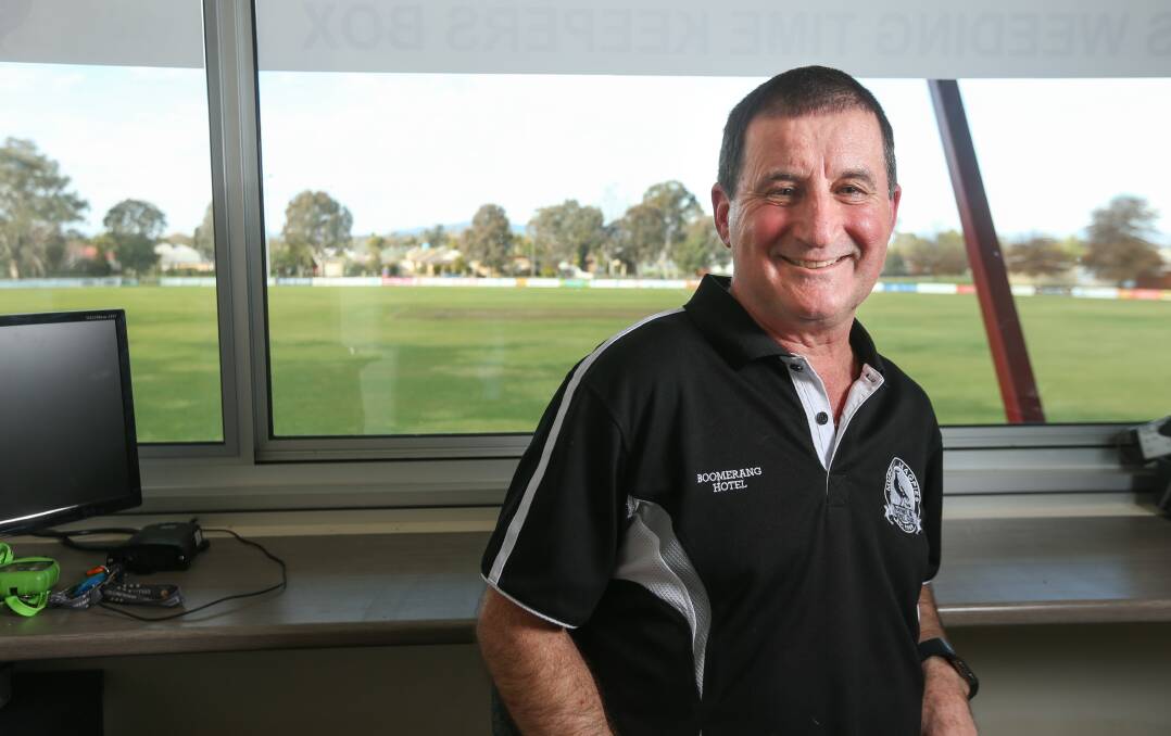 Ted Miller, 66, has called the Murray Magpies home since 1999. Picture: TARA TREWHELLA