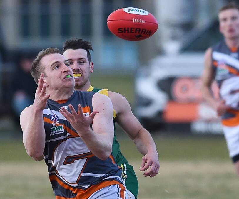 Justin Gordon was one of the Giants best players in their narrow loss to Holbrook.