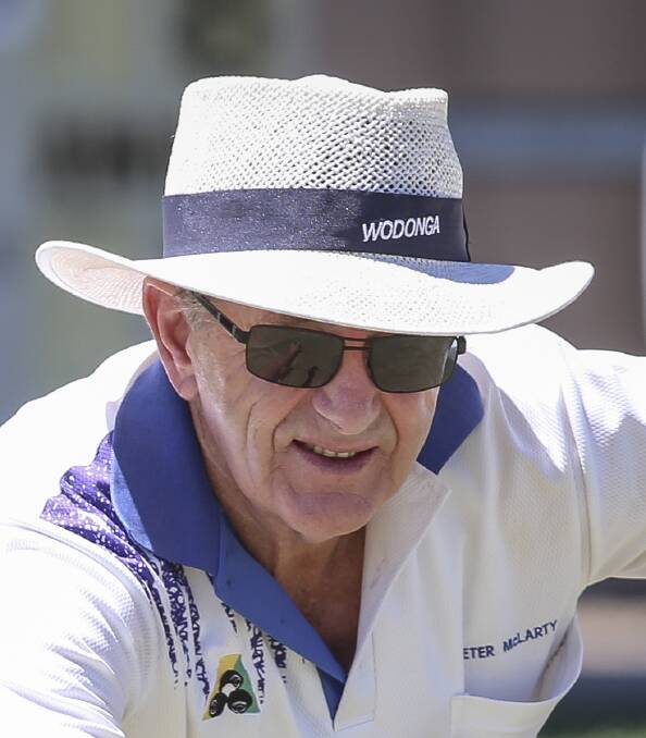 Wodonga skip Peter McLarty bounced back superbly on Saturday.