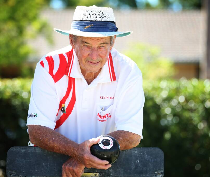 Kevin Bourke was a life member of the Henty football and bowls clubs.