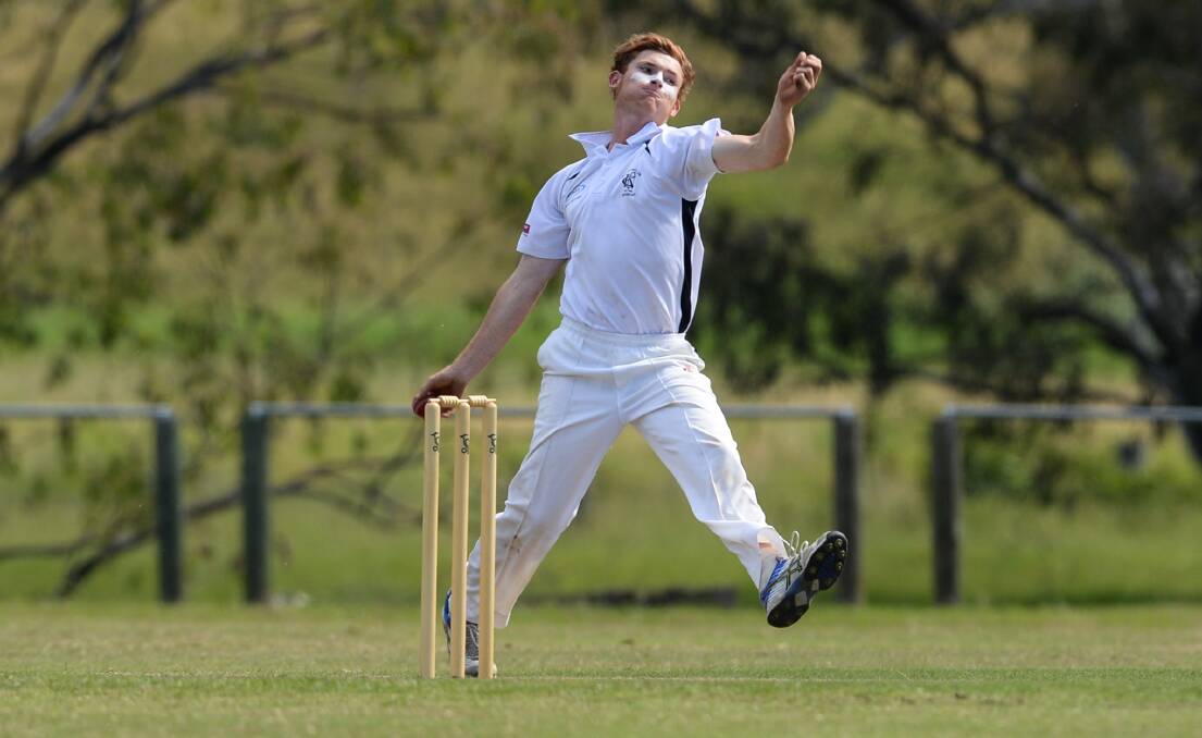 Jacob Barber set up Kiewa's victory with a brilliant spell of bowling. He finished with 4-15 off seven overs.