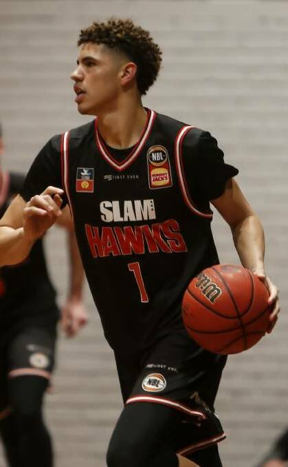 Illawarra star LaMelo Ball scored 21 points for the Hawks.