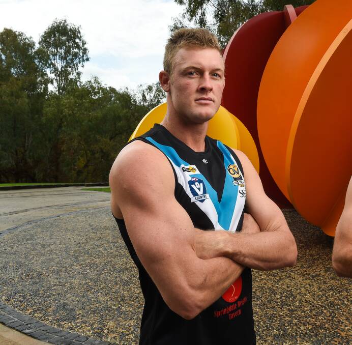 Lavington star Nick Meredith is looking forward to training with the AFL Victoria Country squad.