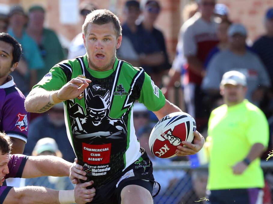 Albury Thunder coach Ben Jeffery looks set for another strong season after starring in wins over Leeton and Kangaroos.