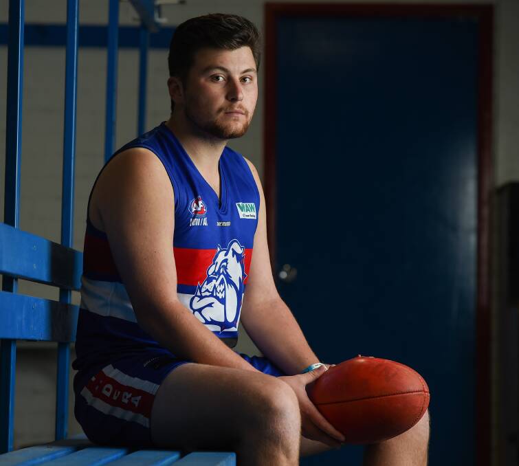 READY TO GO: Jindera's Mick Galvin doesn't expect to spend any time playing on his second cousins on Saturday. Picture: MARK JESSER