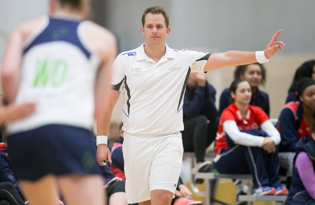 TOP NOTCH: Highly-rated umpire James Matthews will take charge of the Holbrook and Henty clash at Holbrook on Saturday. Pictures: NETBALL AUSTRALIA