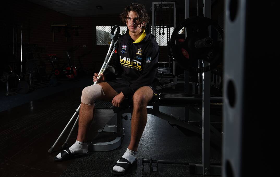 Young Murray Bushrangers Ruckman Floyd Bollinghaus Ruled Out With Knee