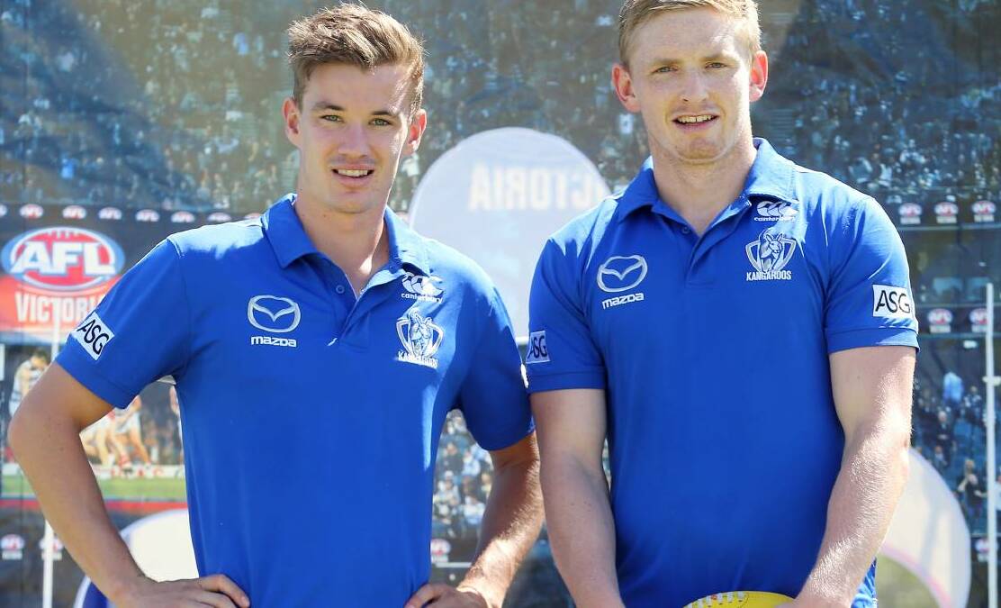 Kayne Turner and Jack Ziebell will lead the Roos' rebuild.