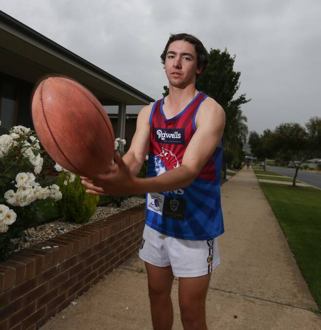 Wodonga Raiders recruit Xavier Cannizzaro, 20, is looking forward to his first taste of the Hume league next year. Picture: TARA TREWHELLA