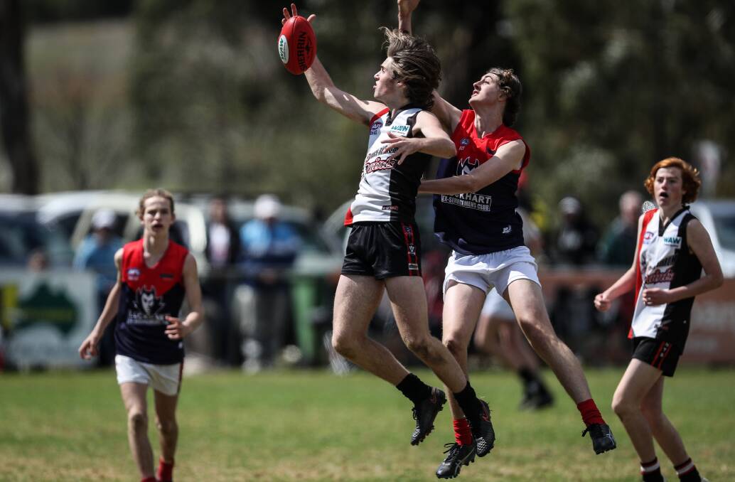 Willson Mack has had a meteoric rise through the ranks since playing for Brock-Burrum in last year's Hume league under-17 grand final.