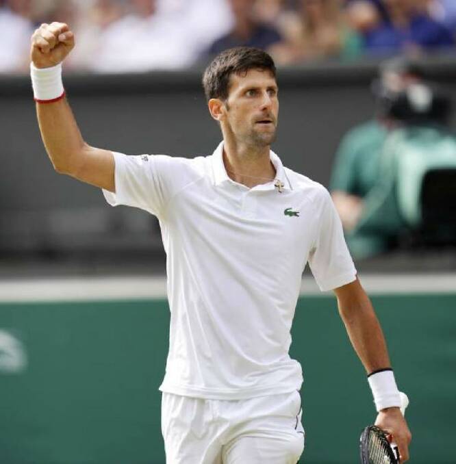 World number one Novak Djokovic is steaming towards 20 grand slam titles.