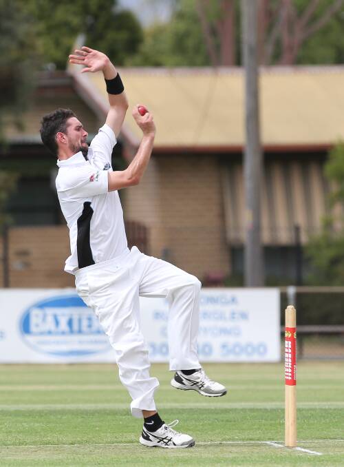 Lavington quick Ryan Brown grabbed five wickets for Riverina at Berry.