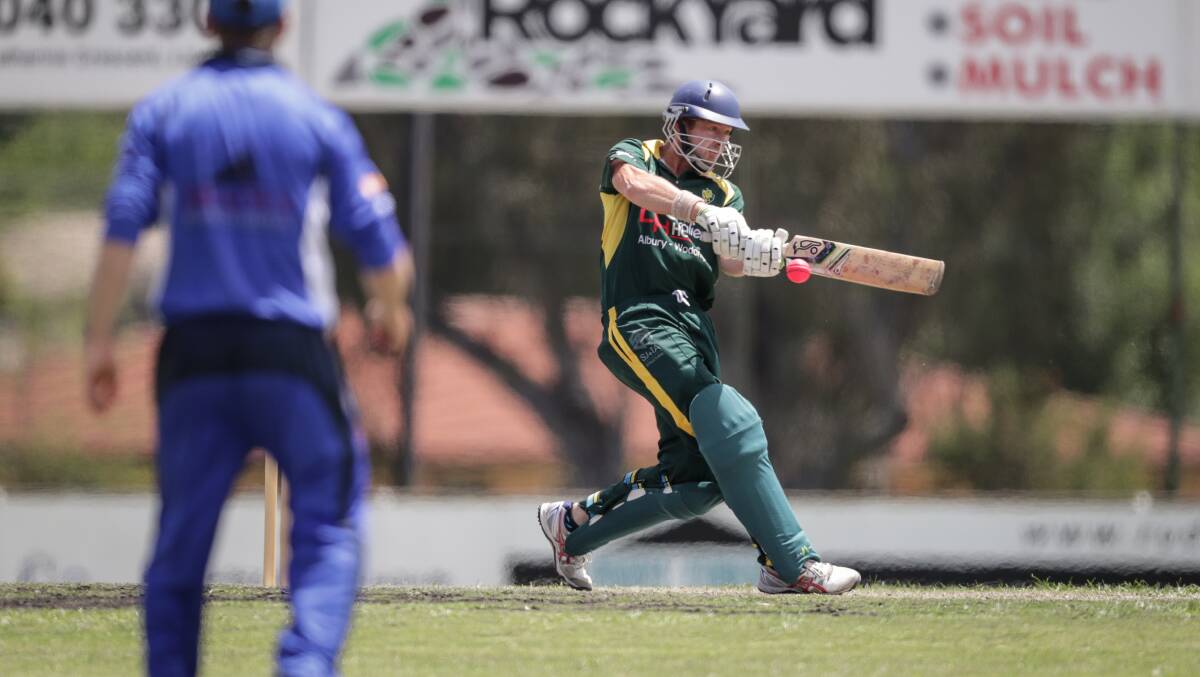 Star batsman Brendan Simmons will be looking for another big season with the bat for North Albury. The action starts on October 12 with a Twenty20 round.