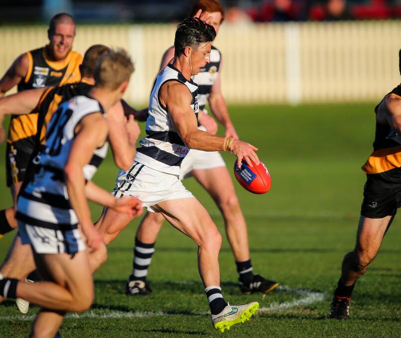 Yarrawonga's Tyler Bonat turned in another strong display against the reigning premier.