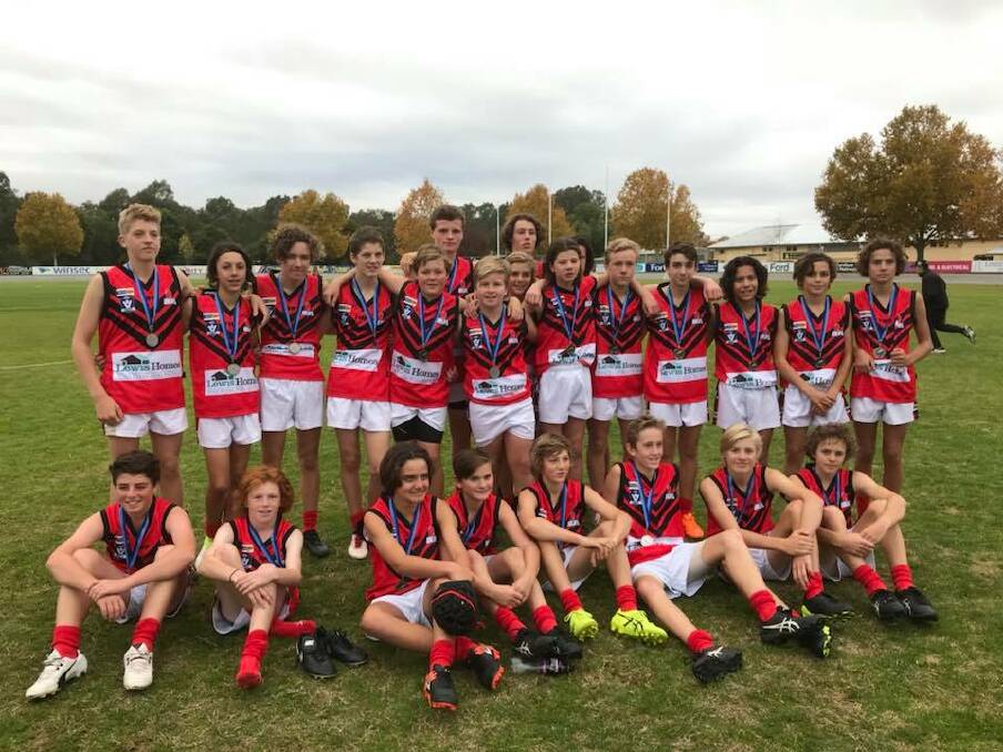 AWJFL Red went through the under-14 competition undefeated.