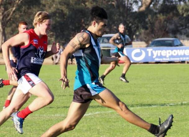 CDHBU's Cody Howard is looking forward to having a crack at the Ovens and Murray and VFL. Picture: COROWA FREE PRESS