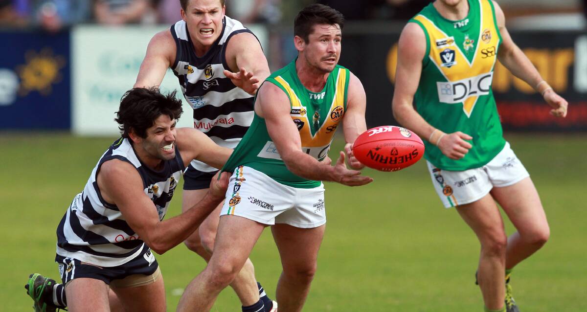 North Albury coach Jason Akermanis is confident of overcoming the loss of key players including Nick Holman (above). He hopes to announce signings in coming weeks.