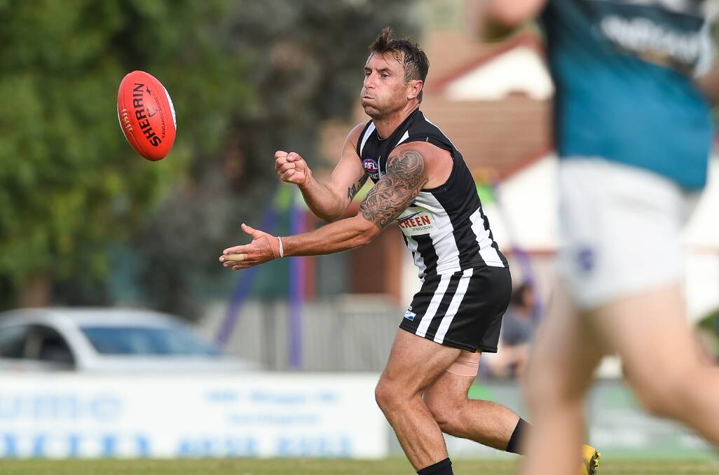 Veteran midfielder Daniel Maher enjoyed another prolific season with the Murray Magpies. He won the best and fairest with 82 votes.