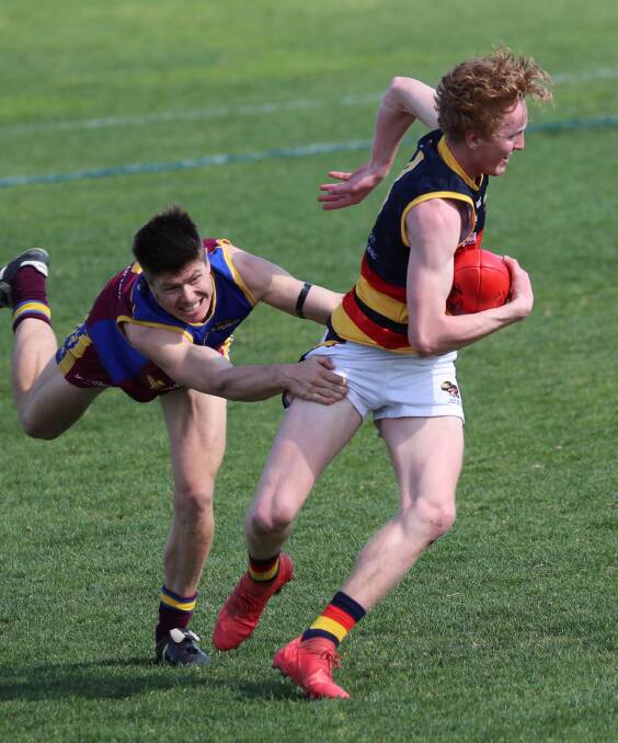Leeton-Whitton's Sam Hopper will add some class to Lavington's midfield stocks after moving to Albury for university.