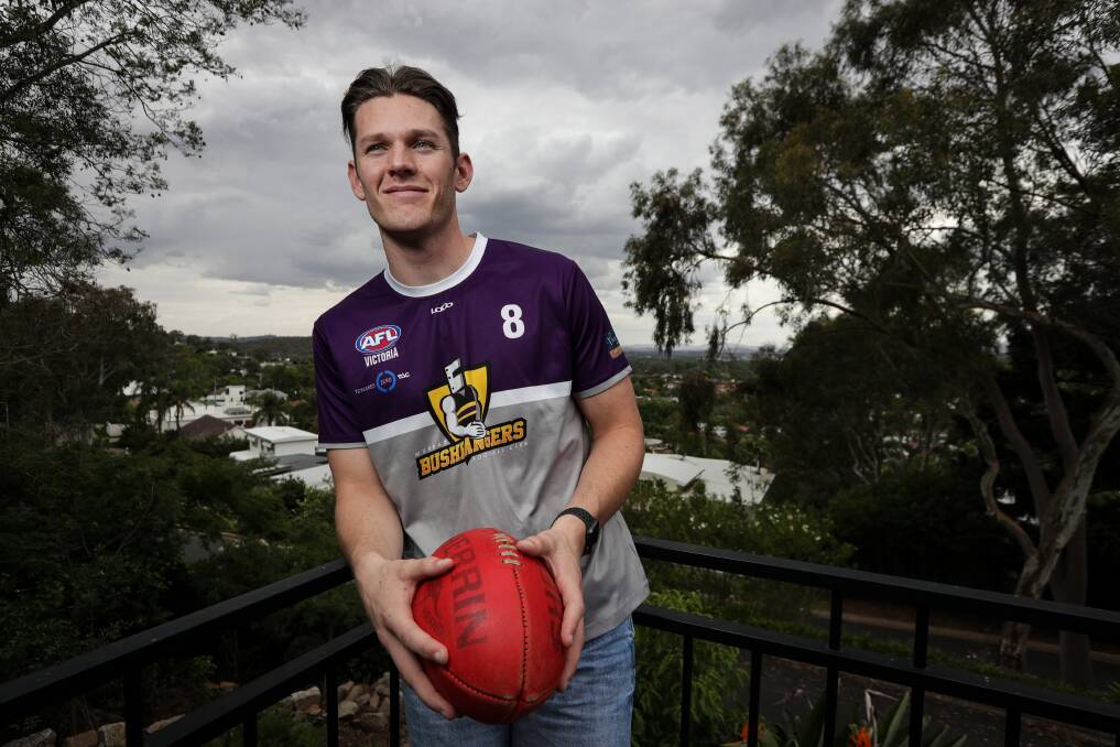 WAITING GAME: Albury's Jacob Koschitzke has had plenty of time to think about the AFL draft. Picture: JAMES WILTSHIRE
