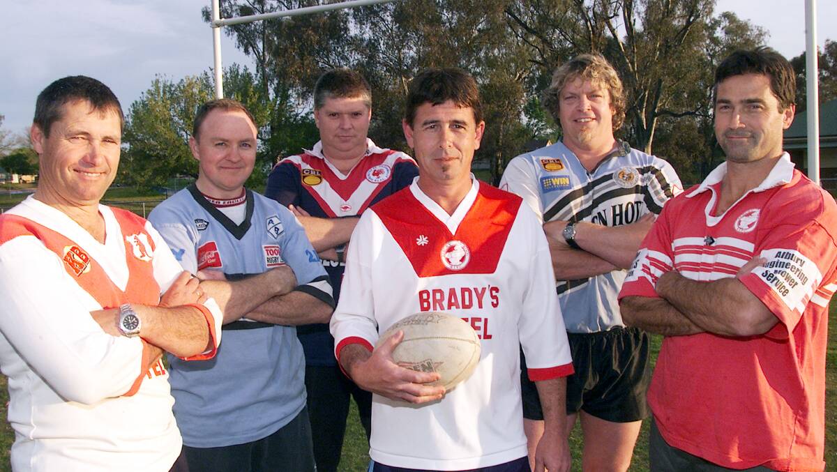 Rick O'Connell, Gary Keatings, Richard Harvey, Robbie McLeod and Scott Woodbridge in 2005.