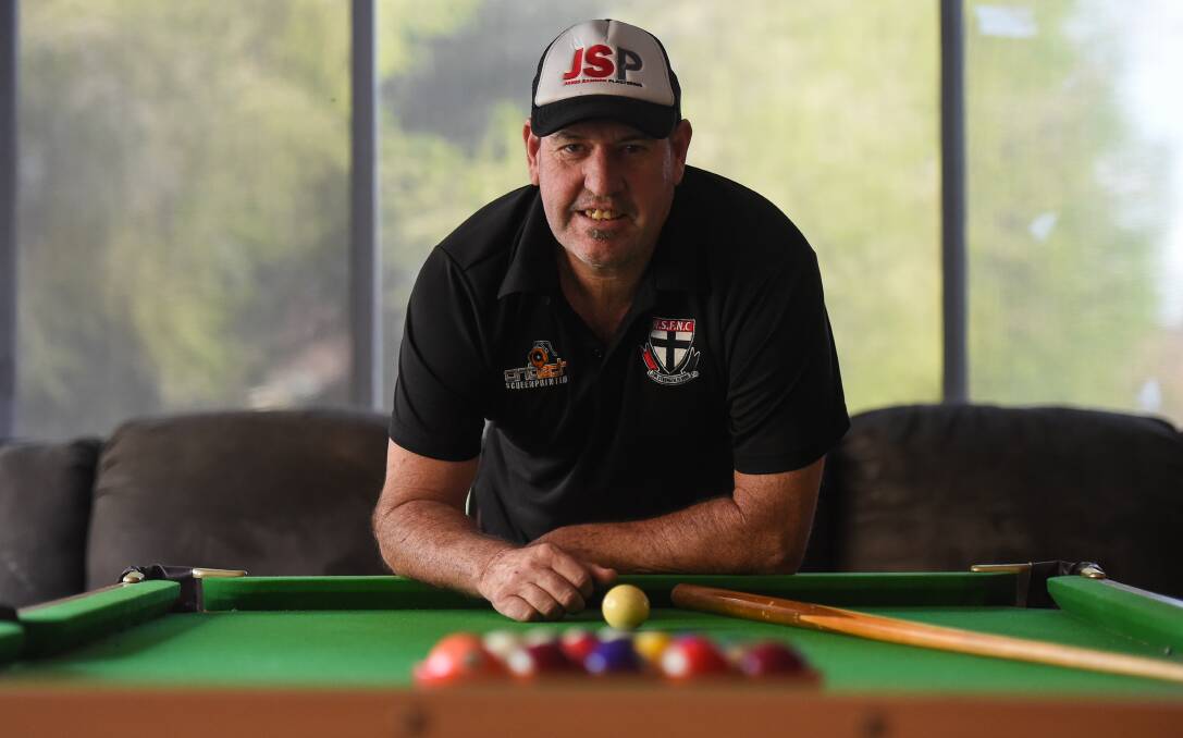 Wodonga Saints coach Gerard Midson believes it was a no-brainer
to forfeit his coaching payments for 2020. Picture: MARK JESSER