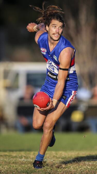 Running machine Sam Myors will be pivotal on a wing at Walbundrie.