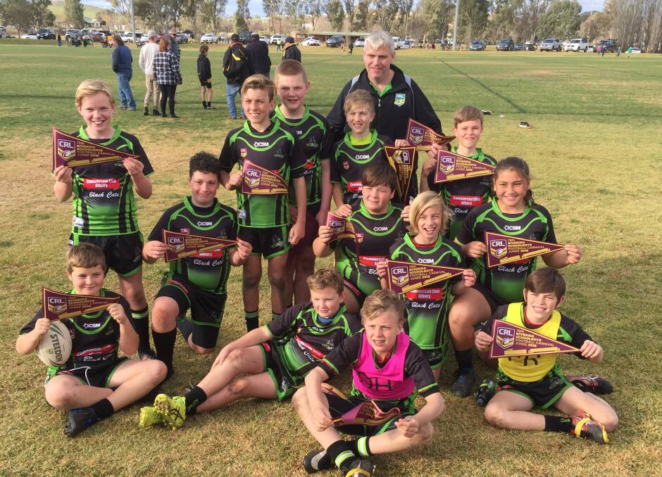 GOING PLACES: Albury Thunder's under-12 side were undefeated in their three matches at Junee.