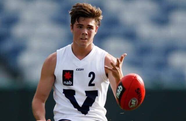Lavington youngster Campbell Chesser's run and carry helped him win a spot in the All Australian under-16 side.