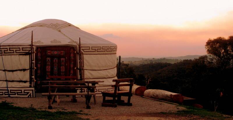 ASIAN DELIGHT: The traditional yurt have been a distinctive feature of life in central Asia for at least 3000 years. 