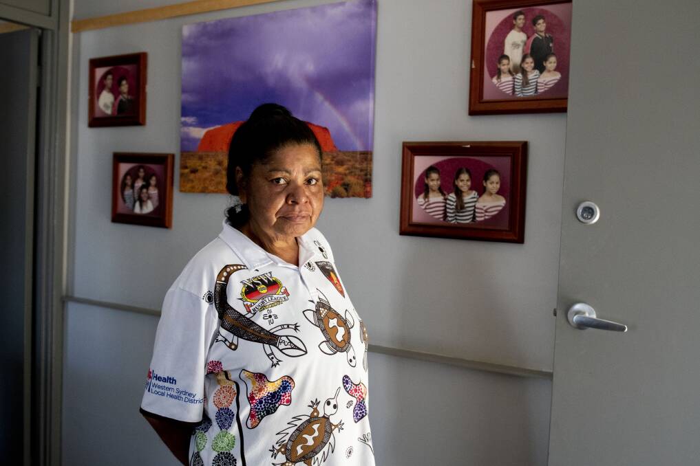 LEFT WITHOUT: Beverley Roberts has been told her funeral insurance claim is one of many on the Aboriginal Community Funeral Plan managed by Youpla. Picture: BELINDA SOOLE