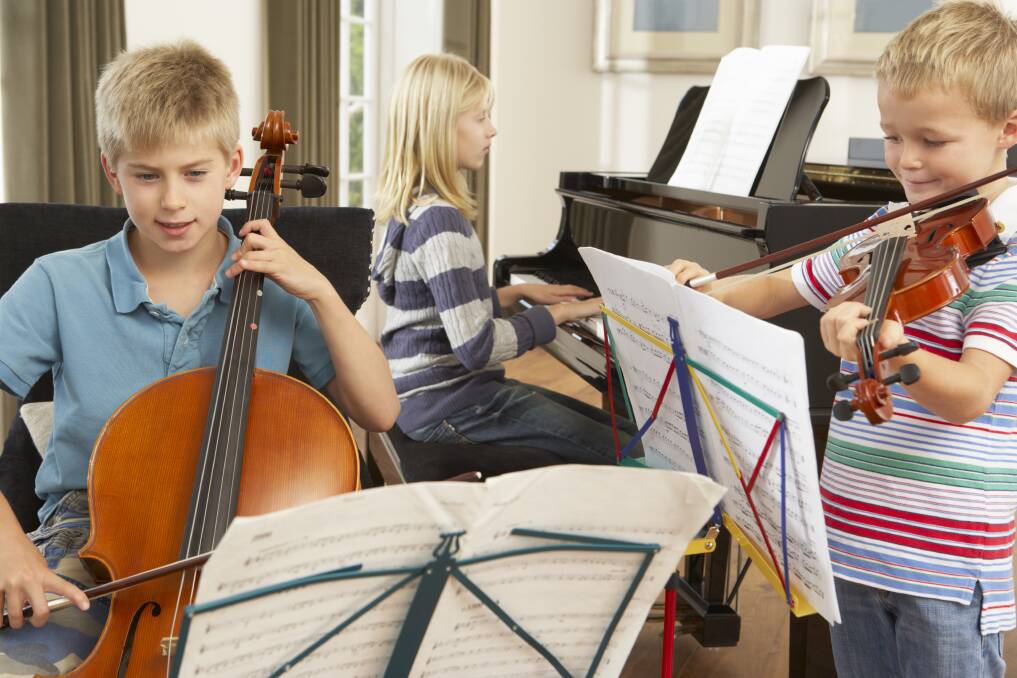 Involving children in the decision about which instrument they will learn will make them more likely to stick with it. 