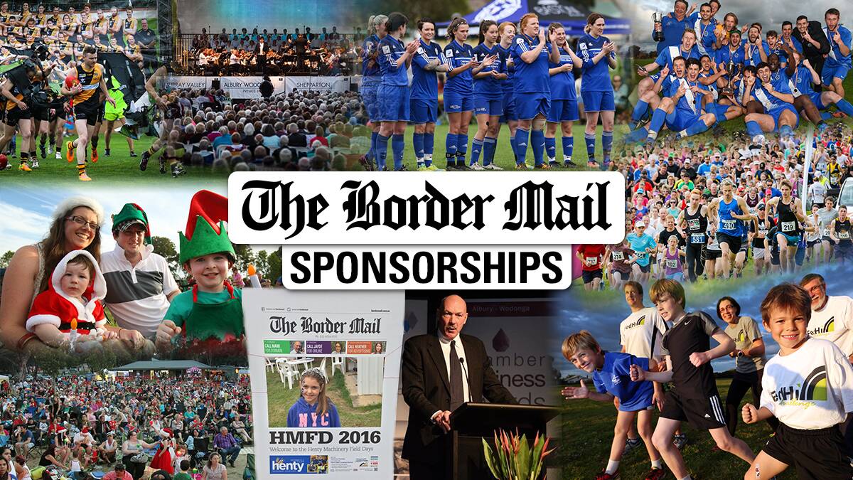 The Border Mail sponsorship requests