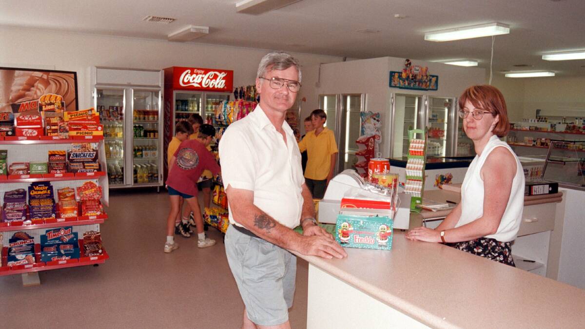 Flashback: Baranduda's general store when it opened in November 1997. There are now plans afoot for a small supermarket in the Wodonga suburb. 